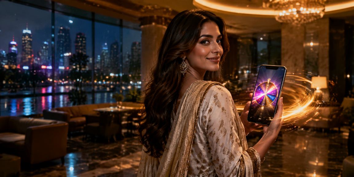 Roulette game and woman in kurti in Mumbai casino
